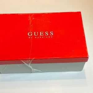 Guess by Marciano Red and Cream Branded Box